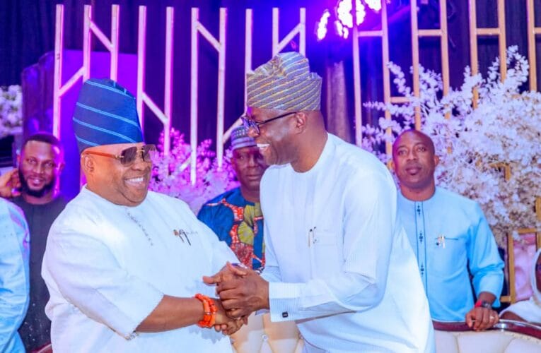 PHOTOS: Makinde, Adeleke, Top Leaders Eulogize Late Aderemi Sanni At 8th Day Fidau Prayer
