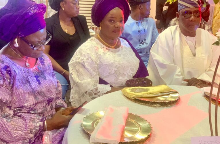 PHOTOS: Oyo Deputy Gov, Wife attend Kishi-born Bonuola’s daughter’s wedding in Ogun