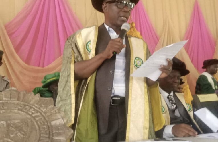 The Oke-Ogun Polytechnic Saki Matriculates new students, charges them against cultism, hooliganism, others