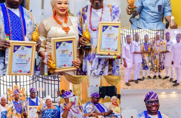 Aare’Binrin O’odua Agbaye, Princess Folashade Abeo Felicitates Awardees From Oyo State
