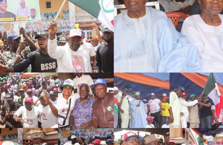 LG Election: Ogbomoso North PDP Chairmanship candidate, Ogunlade receives party flag, thanks Gov. Makinde, others