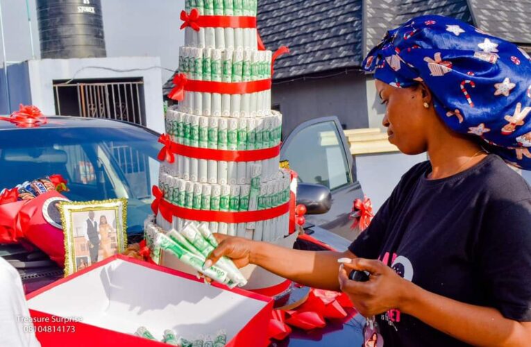 PHOTOS: Jamsolad Exchange CEO, Ogundele Gifts Wife Car On Her Birthday