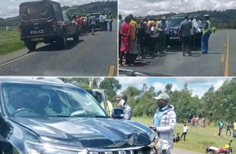 BREAKING: Governor Involved In Vehicle Accident, Clashes With Motorcycle