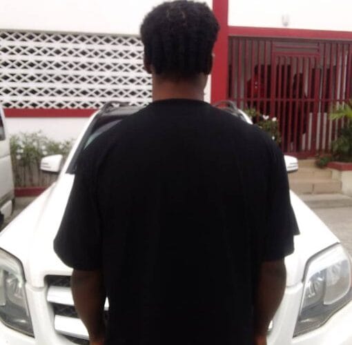 PHOTOS: EFCC Arrests Suspected Internet Fraudster In Port Harcourt With Charms