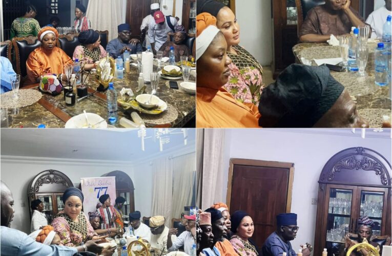 Otun Olubadan, High Chief Rasheed Ladoja Hosts Aare Musulumi, Alhaji D’Damak and Aare in Council to Special Ramadan/Iftar