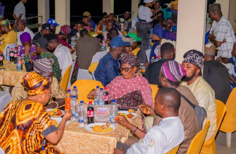 Promoting Unity and Collaboration: Oyo Commissioner for Youth and Sports, Hon Wasilat Adegoke, Hosts Ramadan Iftar to Unite Youth Stakeholders Across State