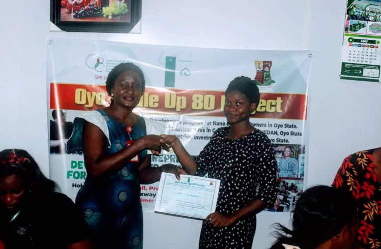 Oyo Govt SMEDAN train nano business owners