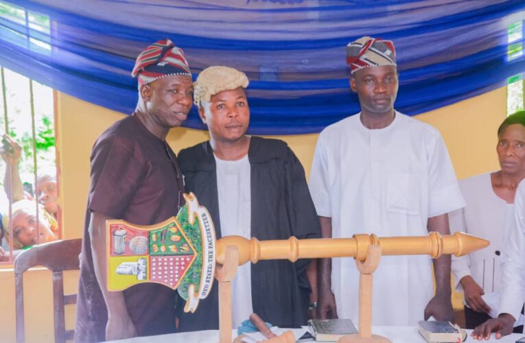 First Day In Office: Atiba LG Chairman Waliu Adetunji Wabkem, Inaugurates Councilors As Kayode Emerges Leader of the House