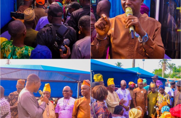 LG Poll: Jagun Olubadan Host Ona Ara People in Celebration as Chairman-Elect, Dr. Temitope GLORIOUS Commission First Electric Bus in Oyo State 