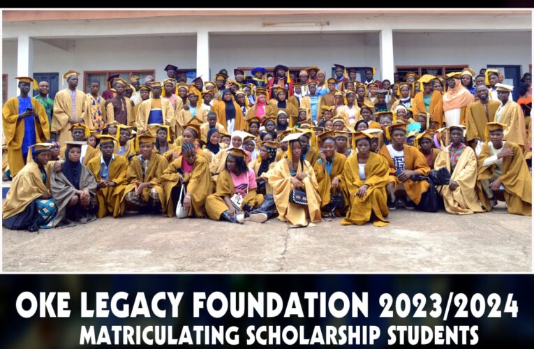Best Legacy College matriculates 333 students as 103 get scholarship from Dr. John Adisa Oke 
