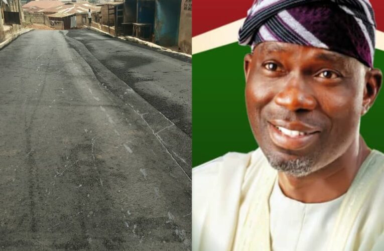 Residents Laud Agboworin As Asphalt Laying Begins On 1.6km Kajola-Irede-Odinjo-Alake-Sodun Junction Road Project 