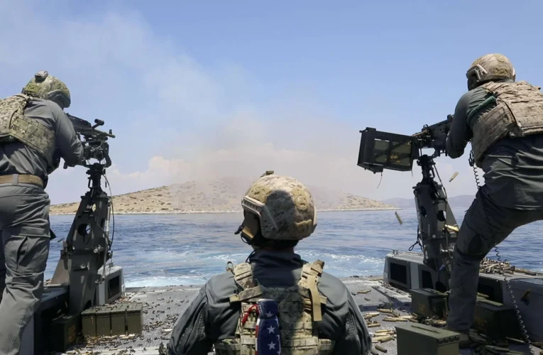 PHOTOS: 35 U.S Soldiers Injured After 2 Landing Craft Ships Collided In Florida 