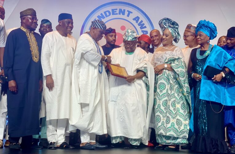 Independent awards 2023: Makinde honors Bode George in Lagos (PHOTOS)