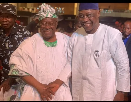 Independent awards 2023: Makinde honors Bode George in Lagos (PHOTOS)