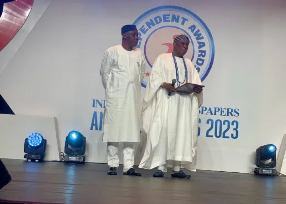 Independent awards 2023: Makinde honors Bode George in Lagos (PHOTOS)