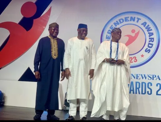 Independent awards 2023: Makinde honors Bode George in Lagos (PHOTOS)