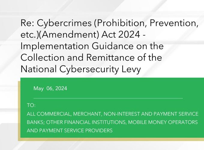 Banks To Charge Nigerians For Cybersecurity Levy on Transactions