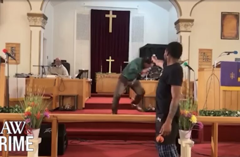VIDEO: Gunman Subdued While Trying To Shoot Pastor During US Church Service 