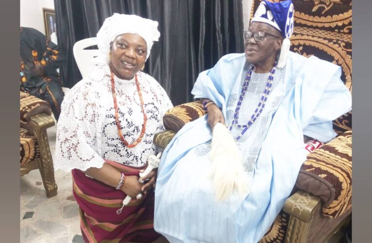 PHOTOS: Princess Abeo visits Olubadan designate, Olakunlehin ahead of coronation 