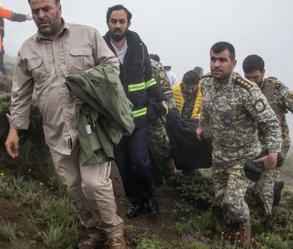 PHOTOS: Calls, Search Parties, Drones: 17 Hours to Find Iran’s President