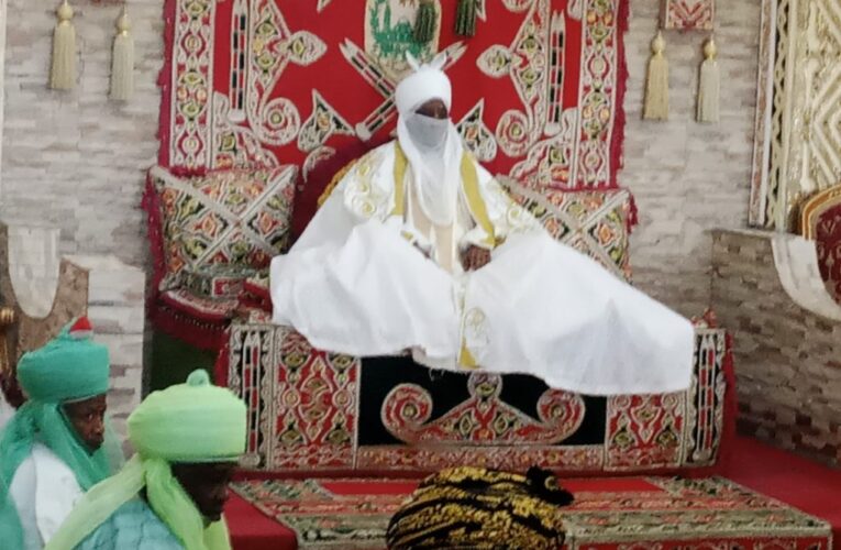 Sanusi Defies Court Order, Mounts Throne As Emir Of Kano
