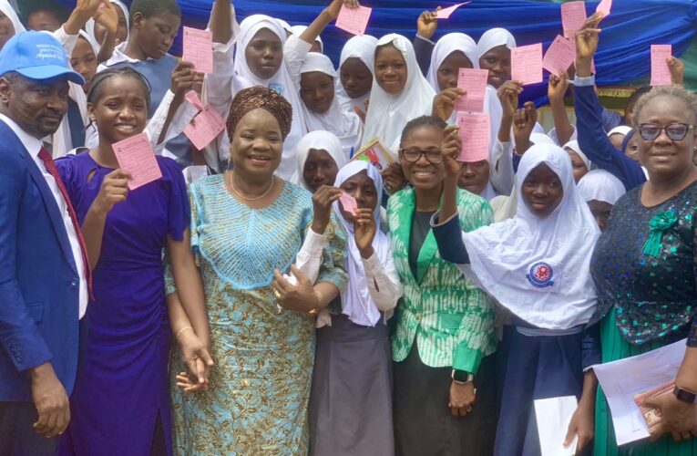 Oyo First Lady, Tamunominini Makinde flags off HPVV, says Gov’t committed to well being of children