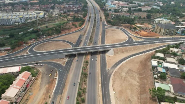 PHOTOS: President Tinubu Commissions Wuye Flyover/Link Bridge In Abuja