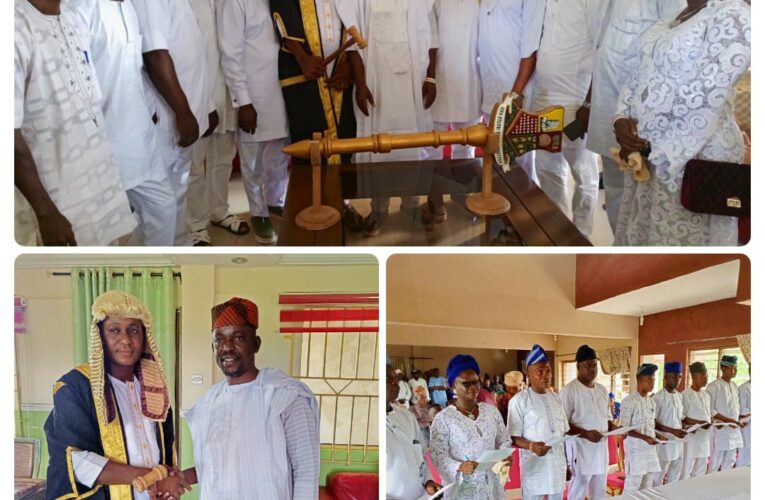 Akeem Olatunji Inaugurates Oluyole Parliament As Azeez Tirimisiyu Emerges House Leader Unopposed