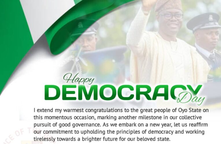 Democracy Day: Governor Seyi Makinde’s Economic Vision: A Beacon of Hope for Nigerians || Folajimi Oyekunle (DoN)