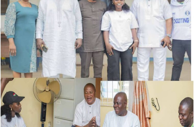 Oyo Sports Comm. Adegoke meets Shooting Stars’ Mgt on Ogunbote future, appreciates Makinde’s support 