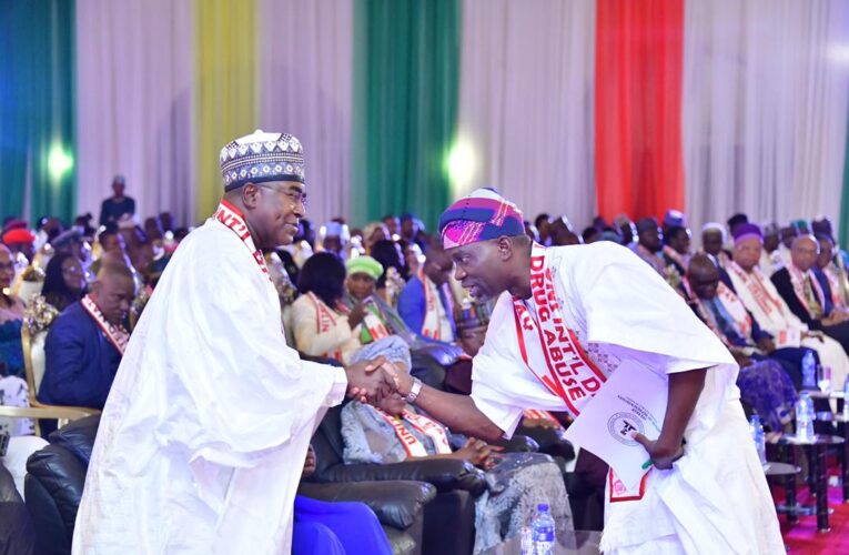 World Drug Day: Oyo Reps Member, Agboworin, Represents Speaker At Presidential Villa, Delivers Keynote Address To Participants