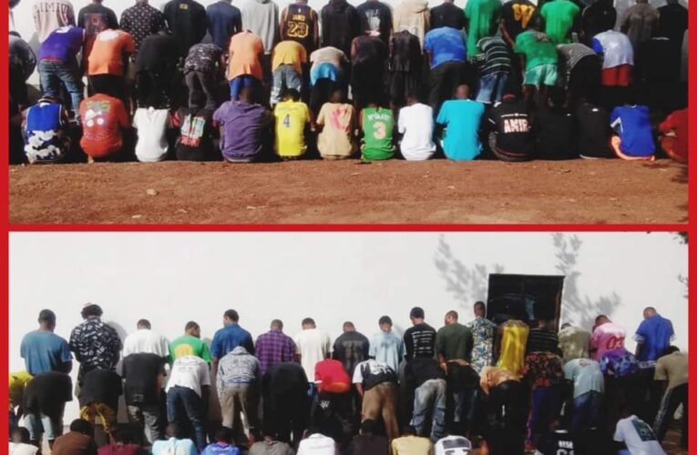 EFCC Arrests 100 Suspected Internet Fraudsters (PHOTOS)