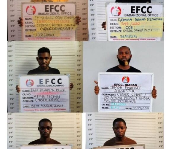 PICTURES: 36 Internet Fraudsters Jailed In Ibadan