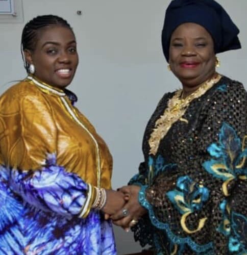 Wife of Oyo Deputy Gov felicitates First Lady, describes her as amazon, humanitarian