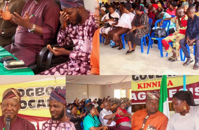 Ogbomosho North Chairman, George Ogunlade charges Council staff to strive for Excellence