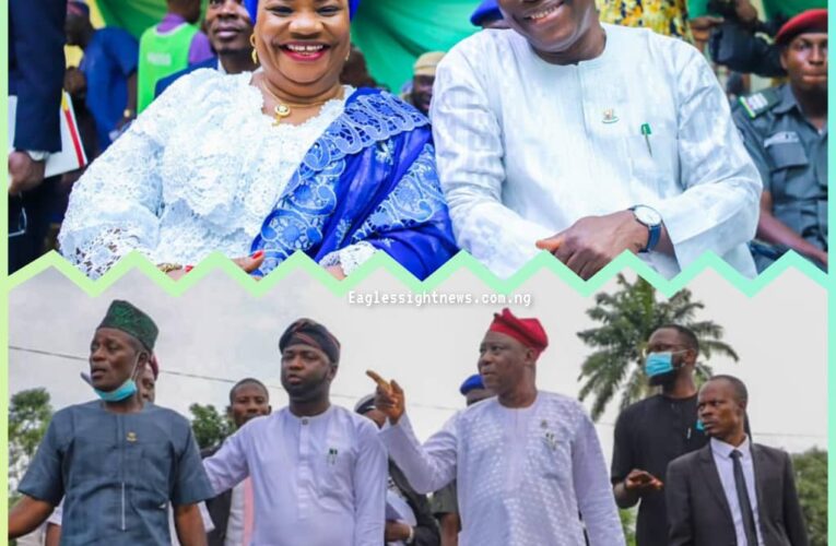 Oyo Deputy Gov, wife felicitate OYSROMA Chairman, Ogunlade at 40