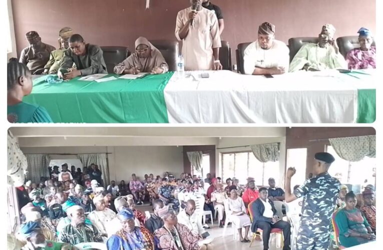 Oluyole LG Hosts Security Stakeholders Ahead of Planned Protest As Olajunji Harps On Non Violence Procession