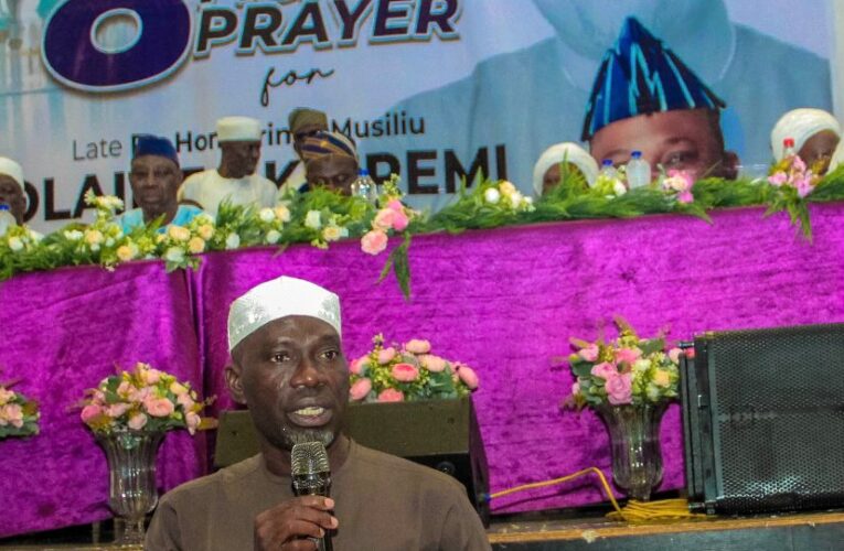 Fidau Prayers: ‘Akinremi Had The Interest Of Oyo People At Heart, We’ll All Miss Him’ – Agboworin