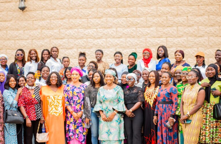 Commissioner for Youth and Sports, Wasilat Adegoke, SSA to President, Gbadamosi Engage Young Females’ at Female Fireside Chat