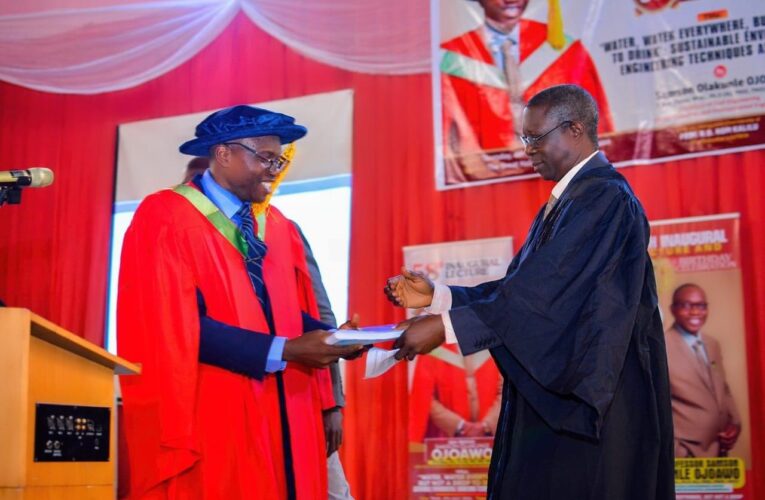 Only potable water is life’, says LAUTECH don, Ojoawo