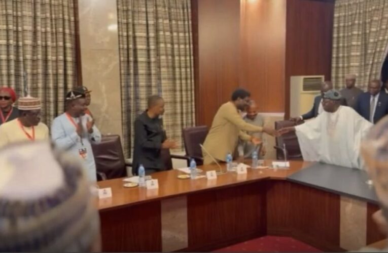 VIDEO: Labour accepts 70,000 minimum wage, hails Tinubu 