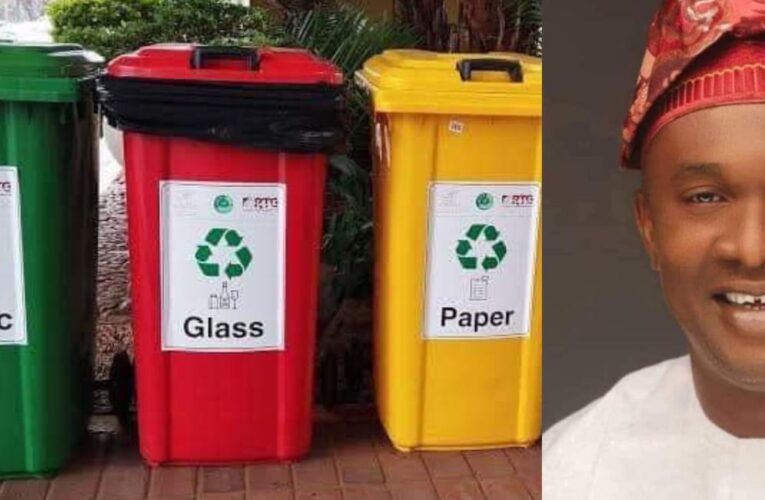 LP Lawmaker Commissions Waste Bins To Mark One Year In Office