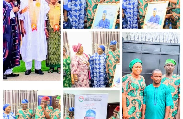 Irepo LG Chairman Congratulates Oyo Deputy Governor on CCII Most Outstanding Friend of Ibadan Land Award*