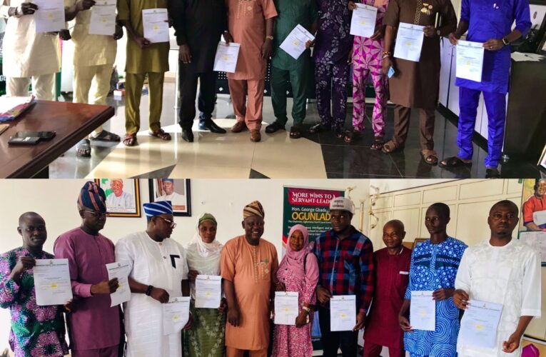 Ogunlade Assigns Portfolios to Newly Appointed Supervisors, Special Advisers