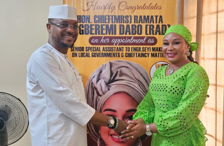 Shina Peller visits Agberemi RAD, commends Makinde on women inclusion