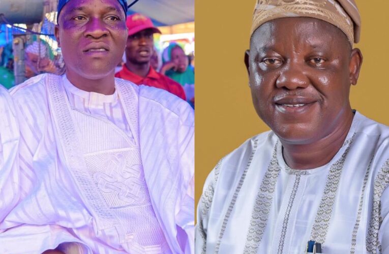 Ogbomoso North Chair, Ogunlade felicitates with Oyo PDP secretary Adeleke on birthday