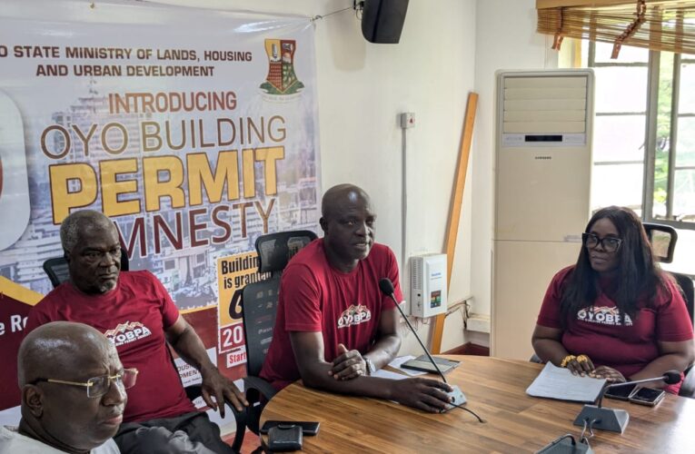 Oyo Gov’t Commences 60-day Building Permit Amnesty For Property Owners