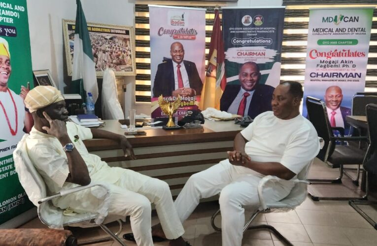 Agboworin Commends Dr Fagbemi For Aligning, Driving Gov Makinde’s Healthcare Agenda