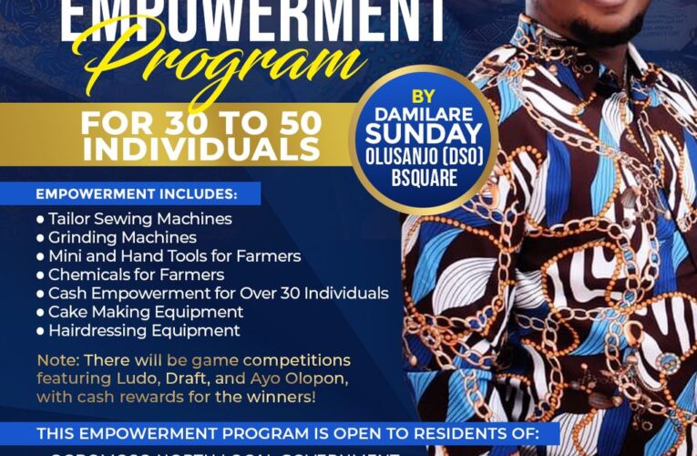 Ex-Assembly aspirant, BSQUARE to empower 50 individuals in Ogbomoso