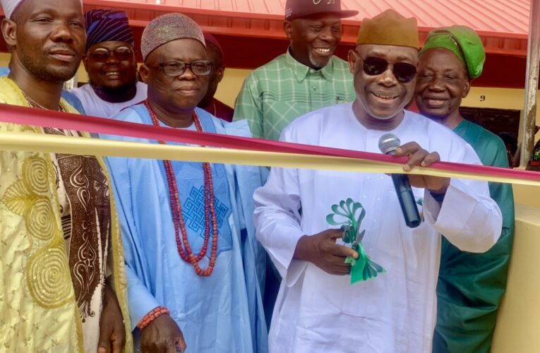 Oyo Acting Gov commissions Kajola ultra-modern market in Ogbomoso 